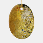 アデールBloch-BauerのグスタフのクリムトのポートレートI セラミックオーナメント (裏面)