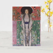 アデールBloch-BauerのグスタフのクリムトのポートレートII カード (黄色い花)