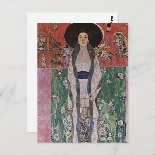 アデールBloch-BauerのグスタフのクリムトのポートレートII ポストカード (正面/裏面)