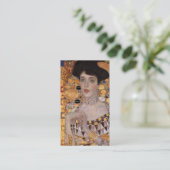 アデールBloch Bauerのポートレート(詳細)のグスタフのクリムト 名刺 (スタンド正面)
