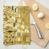 アデールBloch-BauerグスタフのクリムトアールヌーボーによってI キッチンタオル (四つ折り)