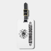 アトおもしろいム ラゲッジタグ (正面縦)