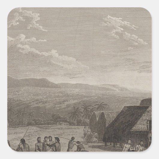 アトイ・モライ、ハワイ3 スクエアシール (正面)