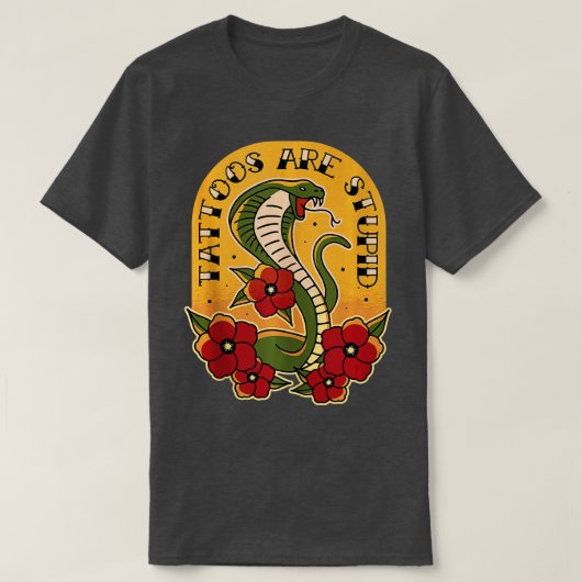アトゥーは愚かな銀行業務である Tシャツ (デザイン正面)