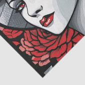 アトエレガントルデコの女性 薄葉紙 (詳細)