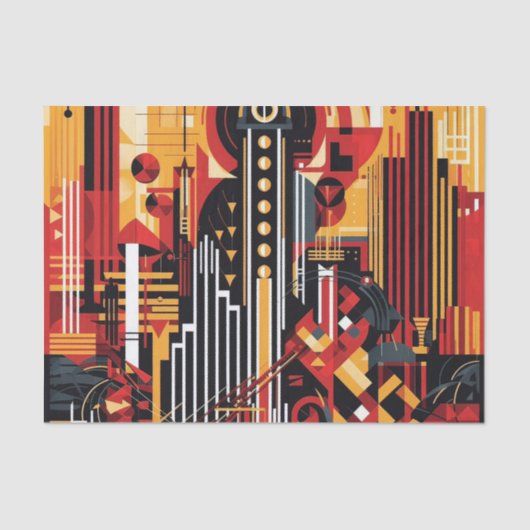 アトエレガントルデコ模様 薄葉紙 (正面)