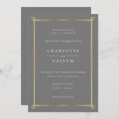 アトエレガントルデコ結婚式招待状 招待状 (正面/裏面)