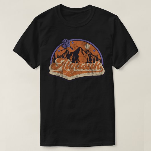 アトカスーク, アラスカ Tシャツ (デザイン正面)