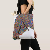 アトカラフルルホース トートバッグ (クローズアップ)