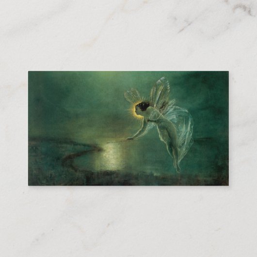 アトキンソン・グリムショーによる夜のスピリット 名刺 (裏面)