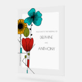 アトコンテンポラリールノヴォーフローラ結婚ズ アクリルサイン (傾斜)