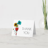 アトコンテンポラリールノヴォーフローラ結婚ズ サンキューカード (正面)