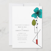 アトコンテンポラリールノヴォーフローラ結婚ズ 招待状 (正面)