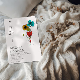 アトコンテンポラリールノヴォーフローラ結婚ズ 招待状