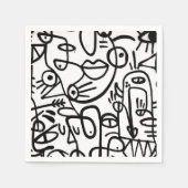 アトスペインのルナプキンス スタンダードカクテルナプキン (正面)