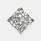 アトスペインのルナプキンス スタンダードカクテルナプキン (角)