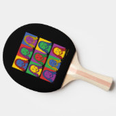 アトポップ・アートのルイエス 卓球ラケット (横)