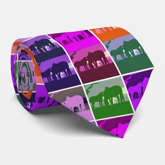 アトポップ・アートのルウマ ネクタイ (ロール)