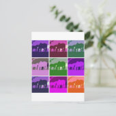 アトポップ・アートのルウマ ポストカード (スタンド正面)