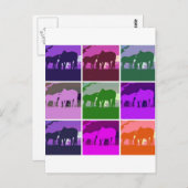 アトポップ・アートのルウマ ポストカード (正面/裏面)