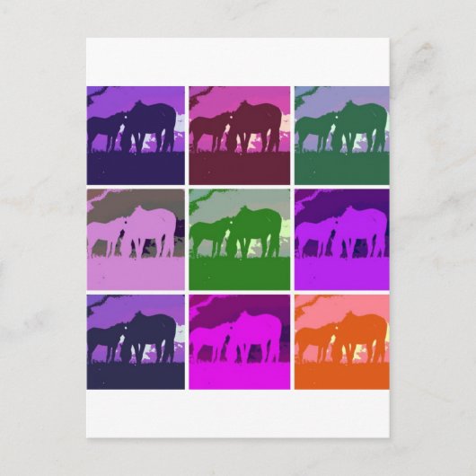 アトポップ・アートのルウマ ポストカード (正面)