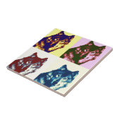 アトポップ・アートのルウルフ タイル (側面)