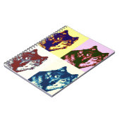 アトポップ・アートのルウルフ ノートブック (左側)