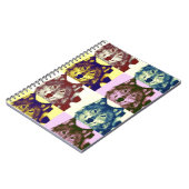 アトポップ・アートのルウルフ ノートブック (左側)