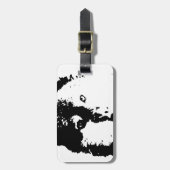アトポップ・アートのルウルフ ラゲッジタグ (正面縦)