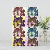 アトポップ・アートのルウルフ 便箋 (スタンド正面)