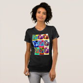 アトポップ・アートのルウルフ Tシャツ (正面フル)