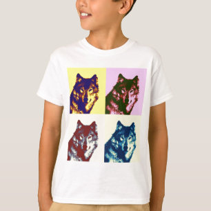アトポップ・アートのルウルフ Tシャツ