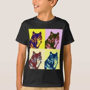 アトポップ・アートのルウルフ Tシャツ
