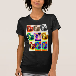 アトポップ・アートのルウルフ Tシャツ