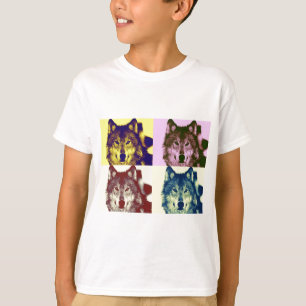 アトポップ・アートのルウルフ Tシャツ