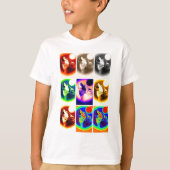 アトポップ・アートのルウルフ Tシャツ (正面)