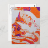 アトポップ・アートのルカツェ ポストカード (正面/裏面)