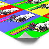 アトポップ・アートのルガン ポスター (角)