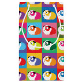 アトポップ・アートのルギニア豚 スモールペーパーバッグ (裏面)