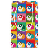 アトポップ・アートのルギニア豚 スモールペーパーバッグ (正面)