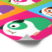 アトポップ・アートのルギニア豚 ポスター (角)