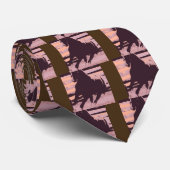 アトポップ・アートのルギャロピンホース ネクタイ (ロール)