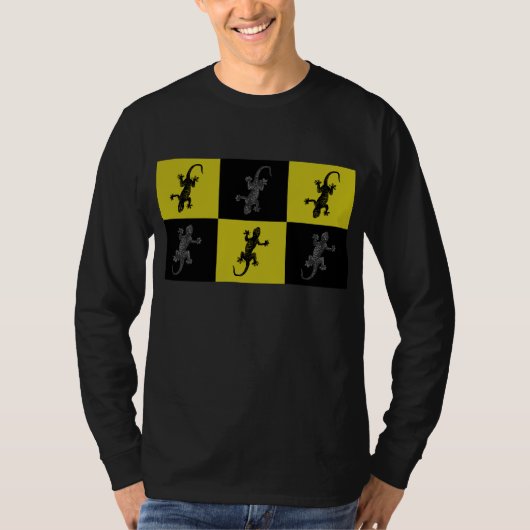 アトポップ・アートのルゲッコスTシャツ Tシャツ (正面)