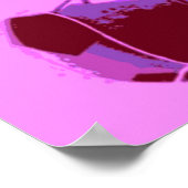 アトポップ・アートのルサッカー – ヨーロッパのサッカー ポスター (角)