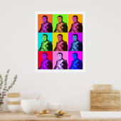 アトポップ・アートのルナポレオン ポスター (キッチン)