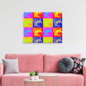 アトポップ・アートのルバスケッユニークトルトレンディーキャンバスプリント キャンバスプリント (インサイチュ (リビング))