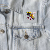 アトポップ・アートのルビー 缶バッジ (インサイチュ)