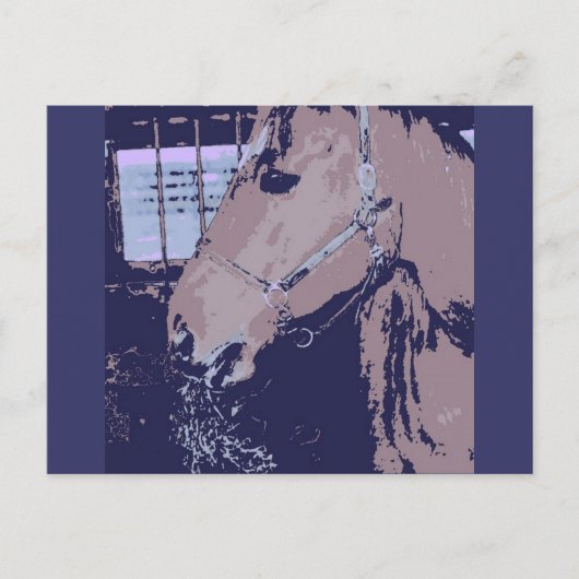 アトポップ・アートのルホース ポストカード (正面)