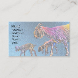 アトポップ・アートのルヤギ 名刺