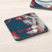 アトポップ・アートのルライオン コースター (左側)